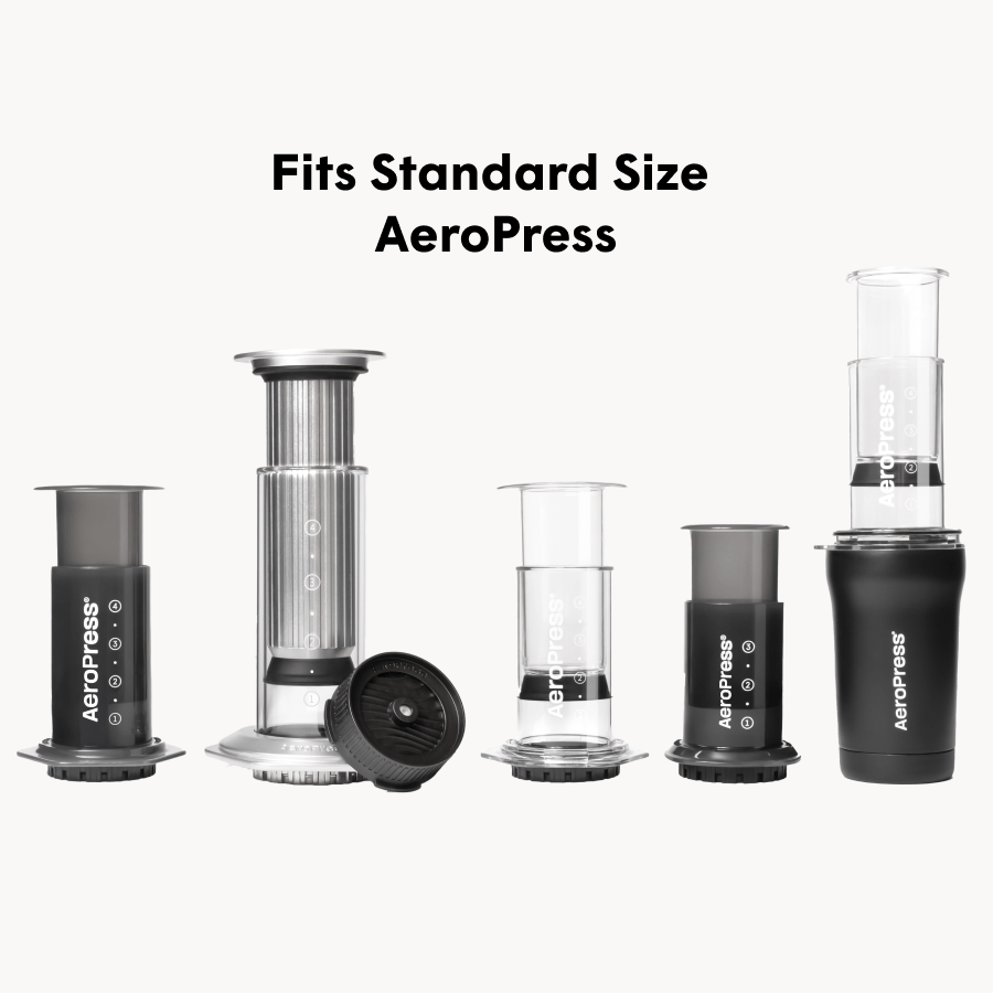 AeroPress Flow Control Filter Cap - Standard Precision Brewing Filter Accessory Replacement