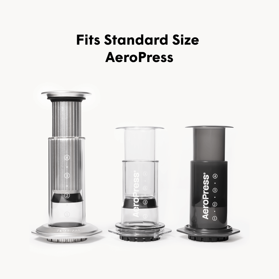 AeroPress Organizer Stand - Stainless Steel Countertop Brewing Organizer