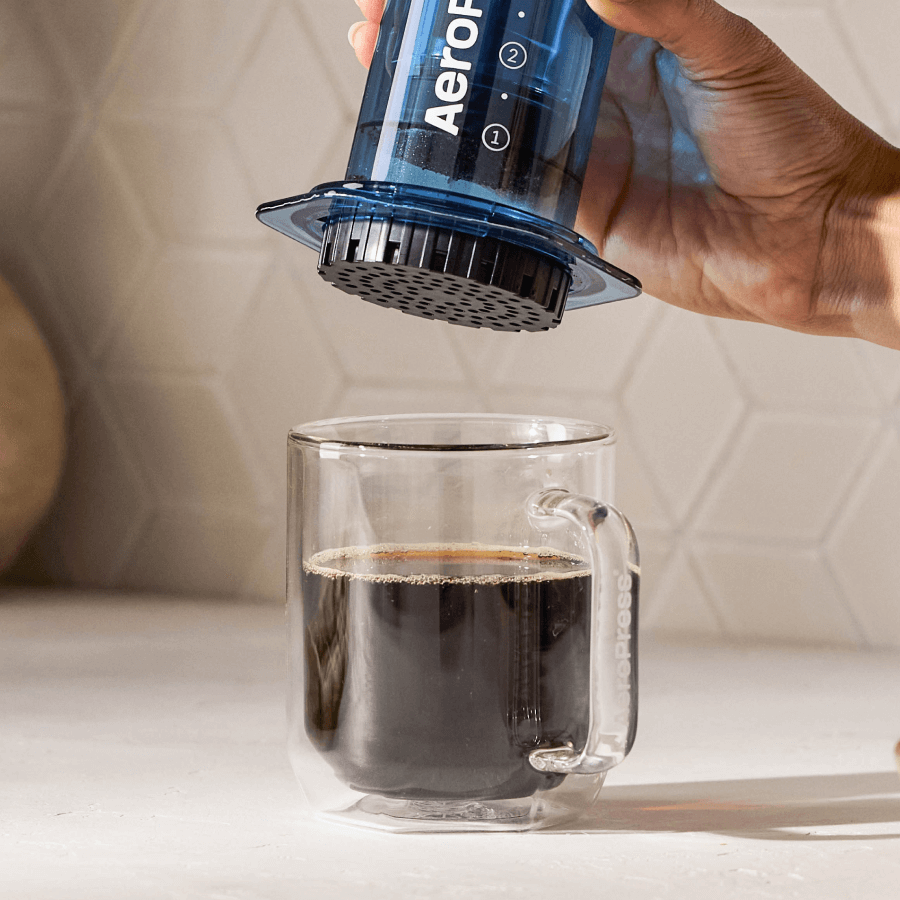 AeroPress Coffee Maker - Clear & Colors Crystal Clear Coffee Brewer