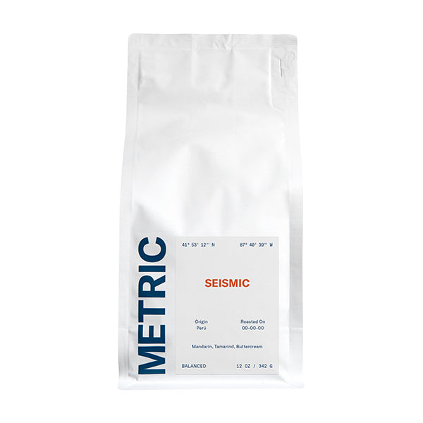 Seismic 12 oz Smooth Specialty Coffee Blend
