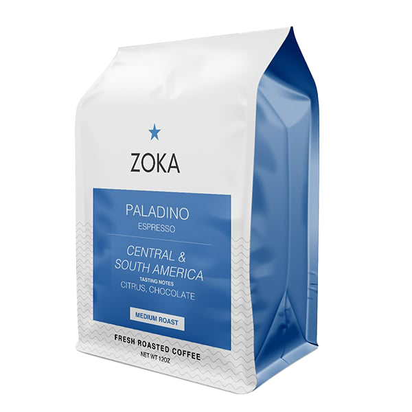 Espresso Paladino 12 oz Rich Espresso Roast Coffee