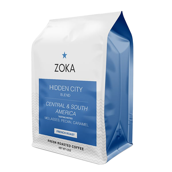 Hidden City 12 oz Smooth Craft Coffee Beans