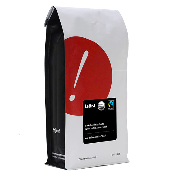 Leftist (Fairtrade Organic) 2 lb Smooth Specialty Coffee Blend