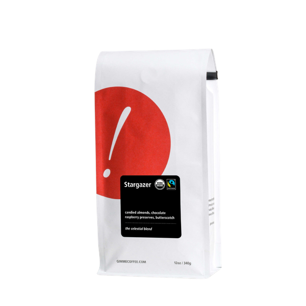 Stargazer Fairtrade Organic 12 oz Smooth Specialty Coffee Blend