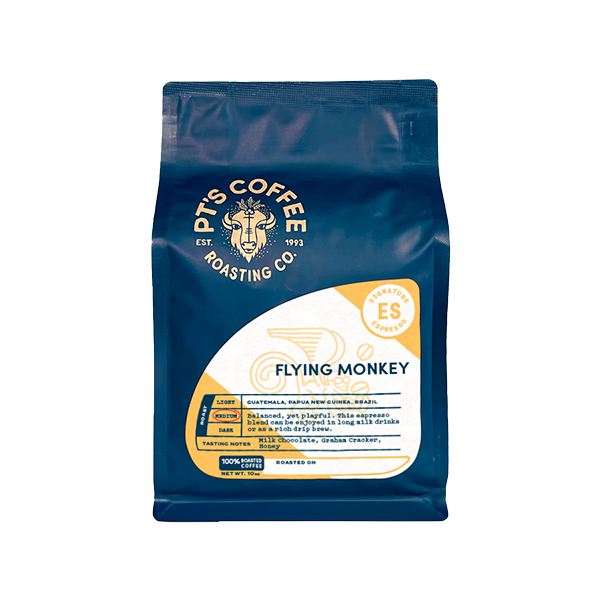 Flying Monkey Espresso 10 oz Rich Espresso Roast Coffee