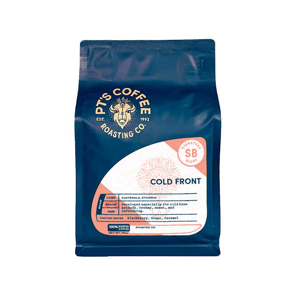 Cold Front 2 lb Smooth Cold Brew Coffee Beans