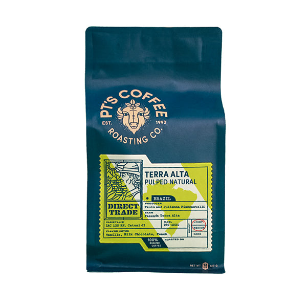 Terra Alta Pulped Natural 12 oz Rich Espresso Roast Coffee