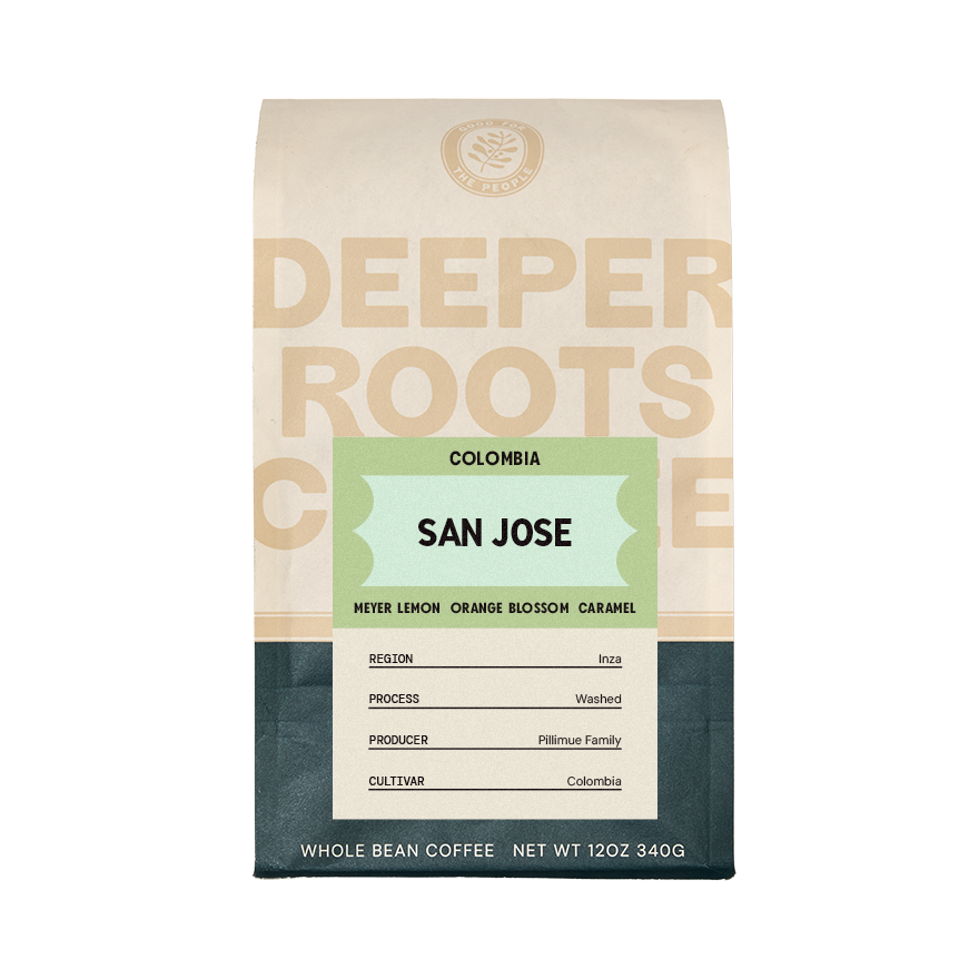 Colombia San Jose 12 oz Bright Craft Coffee Beans