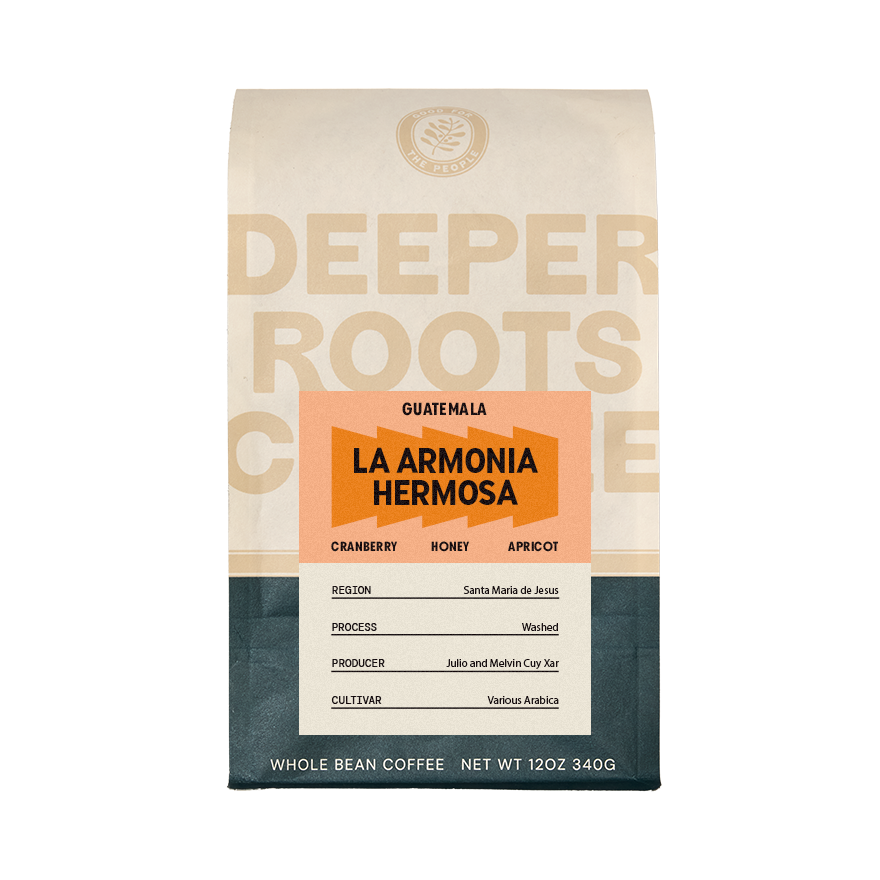 La Armonia Hermosa 12 oz Bright Craft Coffee Beans