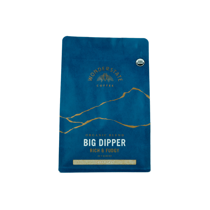Organic Big Dipper 10.5 oz Rich Espresso Roast Coffee