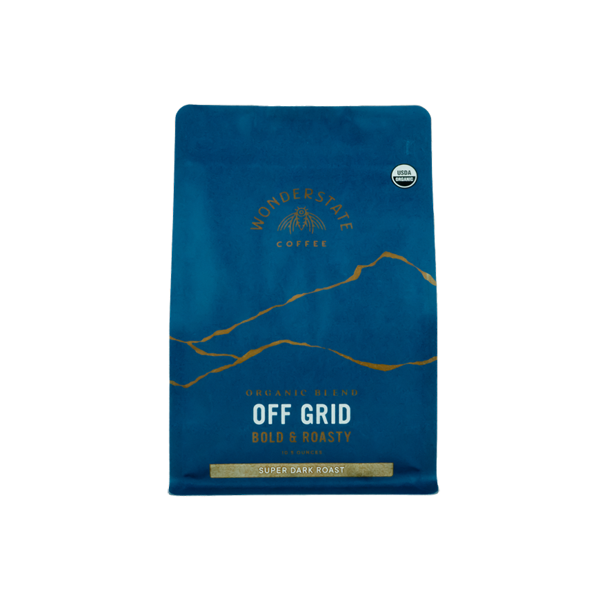 Organic Off Grid Super Dark Roast 1.5 lb Rich Espresso Roast Coffee