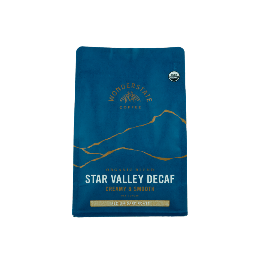 Organic Star Valley Decaf 10.5 oz Fresh Roasted Decaf Beans