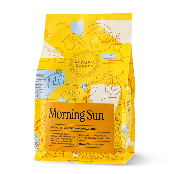 Morning Sun 12 oz Smooth Craft Coffee Beans
