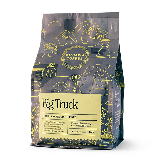 Big Truck 12 oz Rich Espresso Roast Coffee