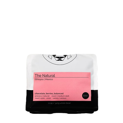 The Natural 12 oz Smooth Craft Coffee Beans