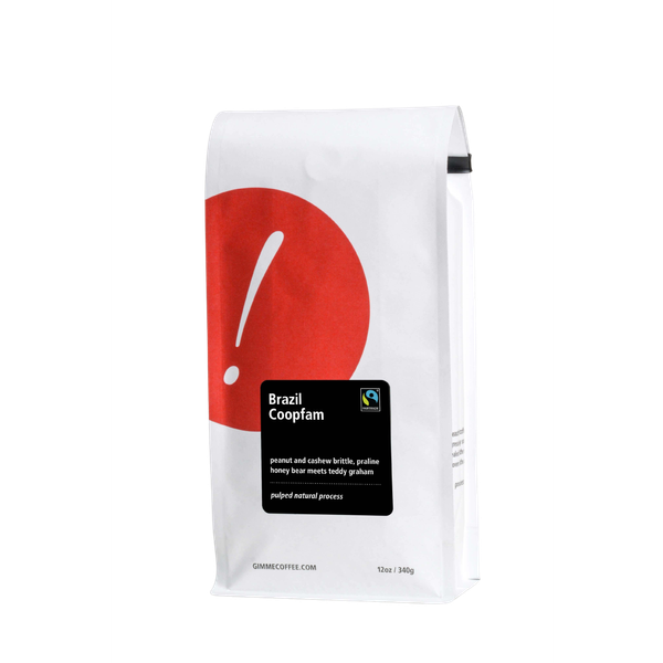 Brazil Coopfam Certified Fairtrade 2 lb Smooth Specialty Coffee Blend