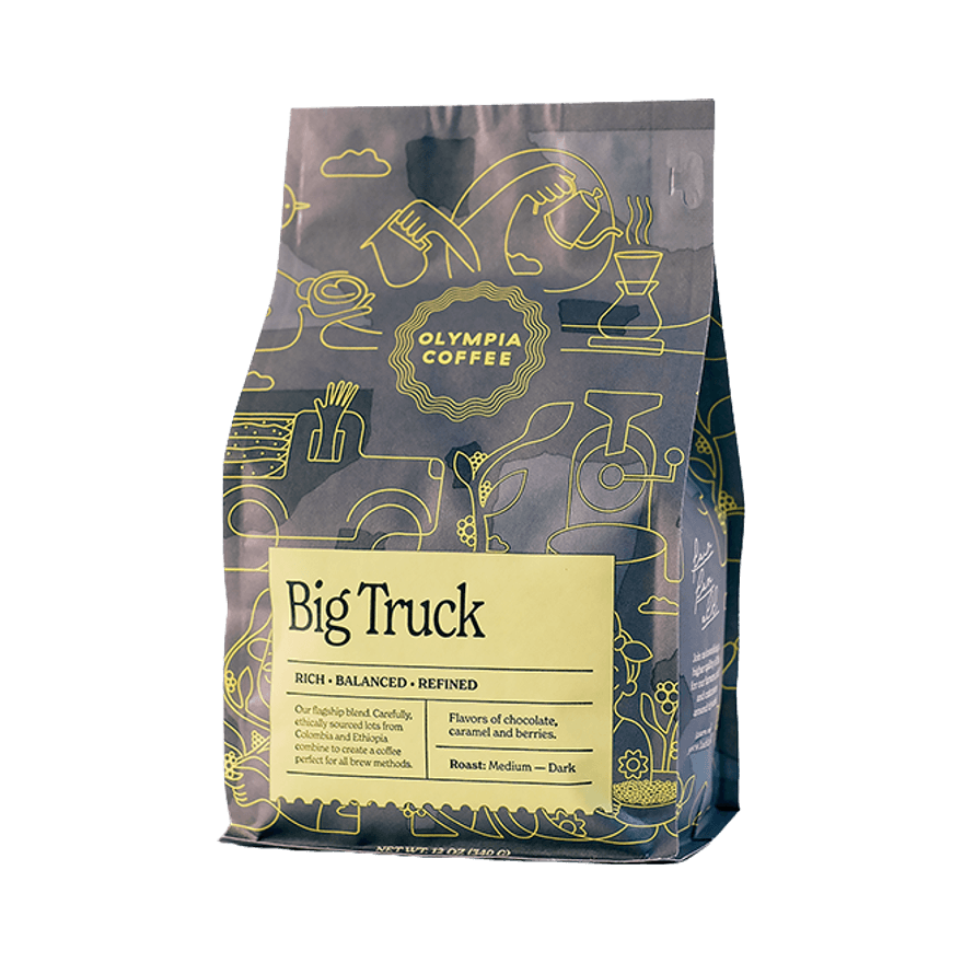 Big Truck 2 lb Rich Espresso Roast Coffee