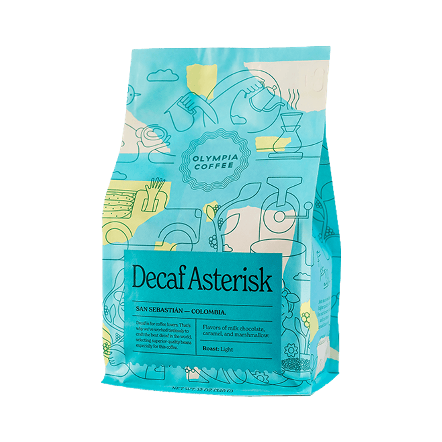 Decaf Asterisk 2 lb Rich Espresso Roast Coffee
