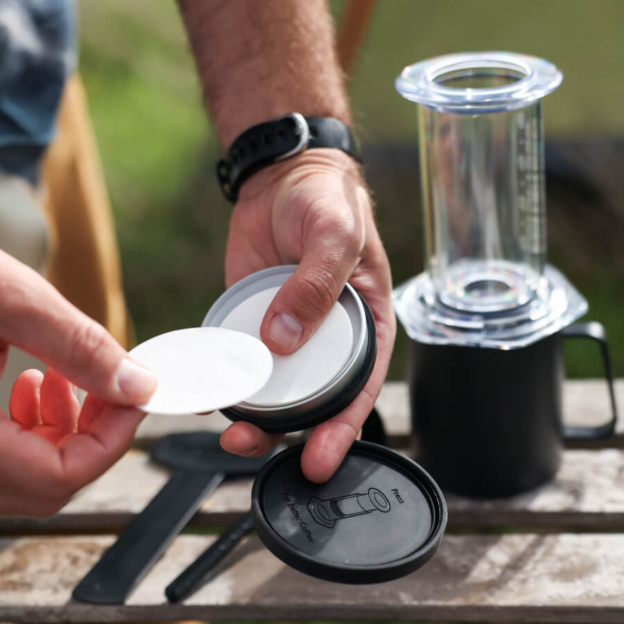 AeroPress Travel Filter Holder Precision Brewing Filter Accessory