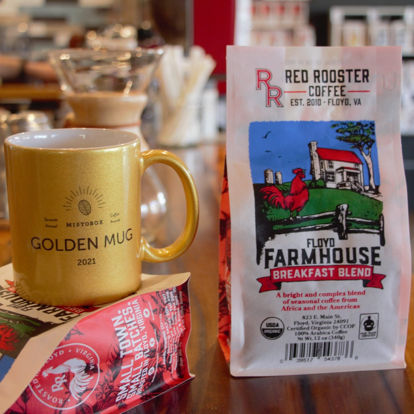 Organic Floyd Farmhouse Breakfast Blend Smooth Specialty Coffee Blend