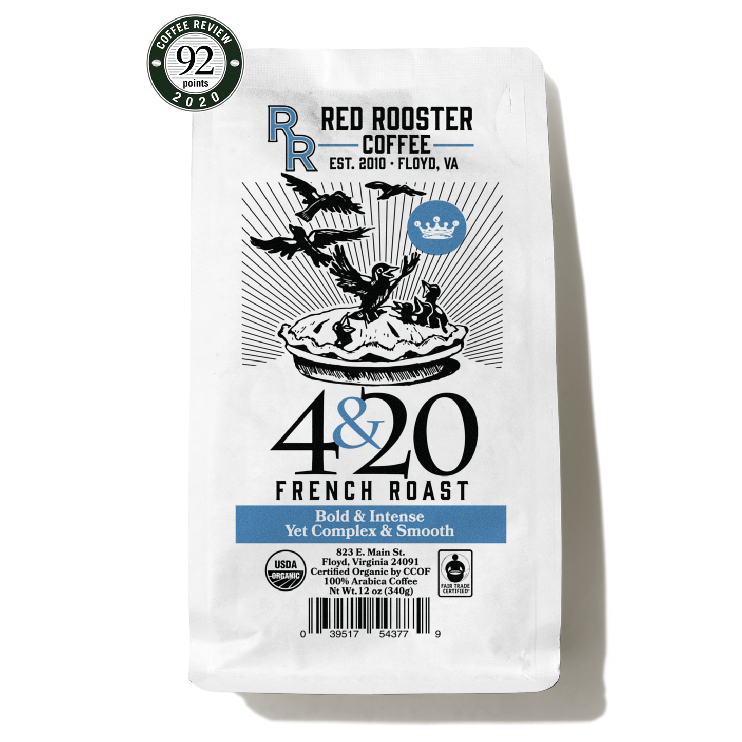 Organic 4&20 French Roast Smooth Specialty Coffee Blend