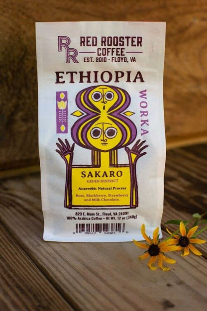 Ethiopia Worka Sakaro Anaerobic Natural Bright Craft Coffee Beans