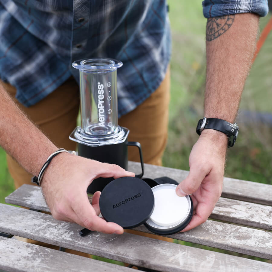 AeroPress Travel Filter Holder Precision Brewing Filter Accessory