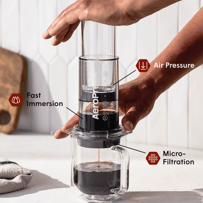 AeroPress Flow Control Filter Cap - Standard Precision Brewing Filter Accessory Replacement