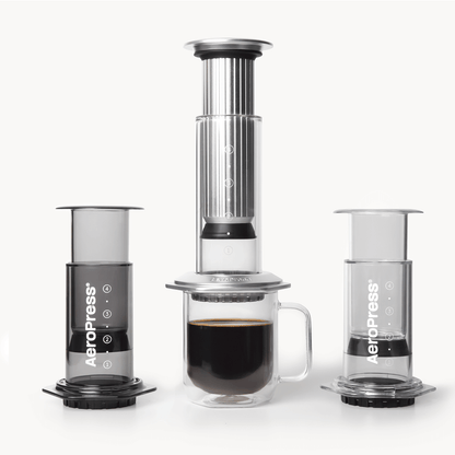 AeroPress Double Wall Glass Coffee Mug - 2 Pack Everyday Coffee Mug Accessory