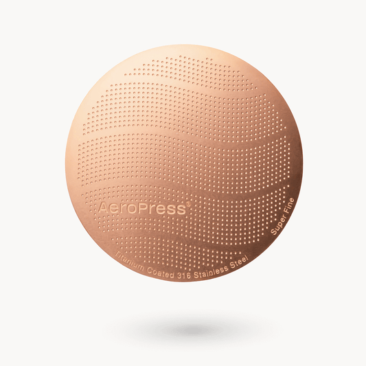 AeroPress Gold Tone Filter - Standard Compact Coffee Press Brewer