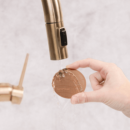 AeroPress Gold Tone Filter - Standard Compact Coffee Press Brewer