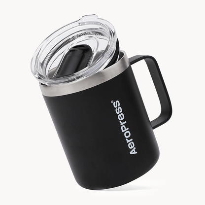 AeroPress Travel Coffee Mug - Stainless Steel Everyday Coffee Mug Accessory