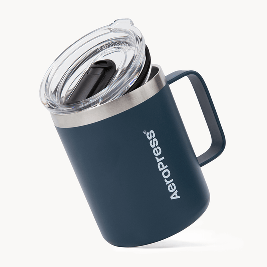 AeroPress Travel Coffee Mug - Stainless Steel Everyday Coffee Mug Accessory