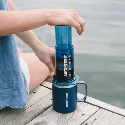 AeroPress Travel Coffee Mug - Stainless Steel Everyday Coffee Mug Accessory