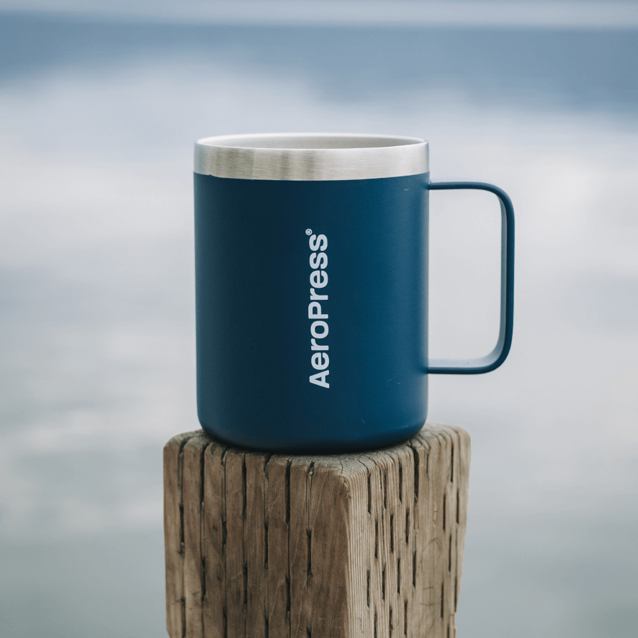 AeroPress Travel Coffee Mug - Stainless Steel Everyday Coffee Mug Accessory