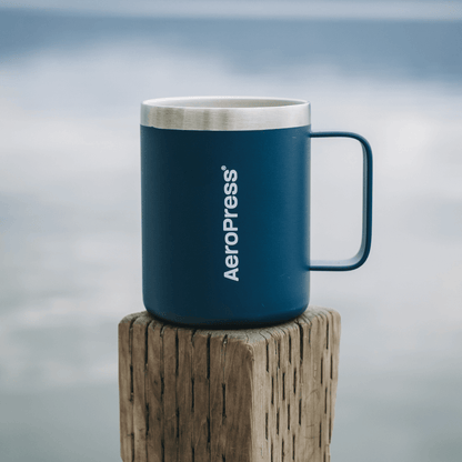 AeroPress Travel Coffee Mug - Stainless Steel Everyday Coffee Mug Accessory