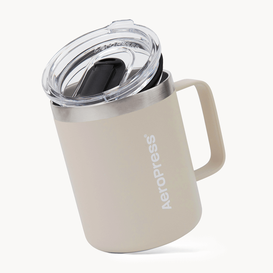 AeroPress Travel Coffee Mug - Stainless Steel Everyday Coffee Mug Accessory