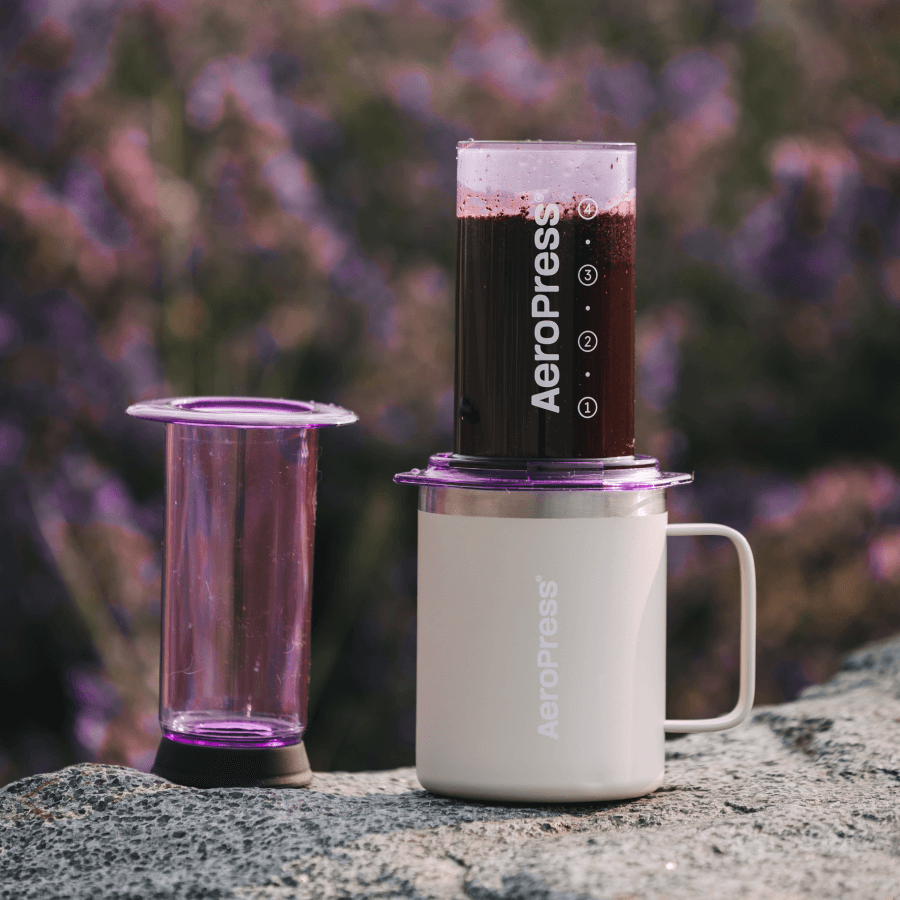 AeroPress Travel Coffee Mug - Stainless Steel Everyday Coffee Mug Accessory