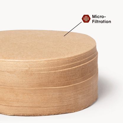 AeroPress Natural Paper Micro-Filters - Standard Precision Brewing Filter Accessory