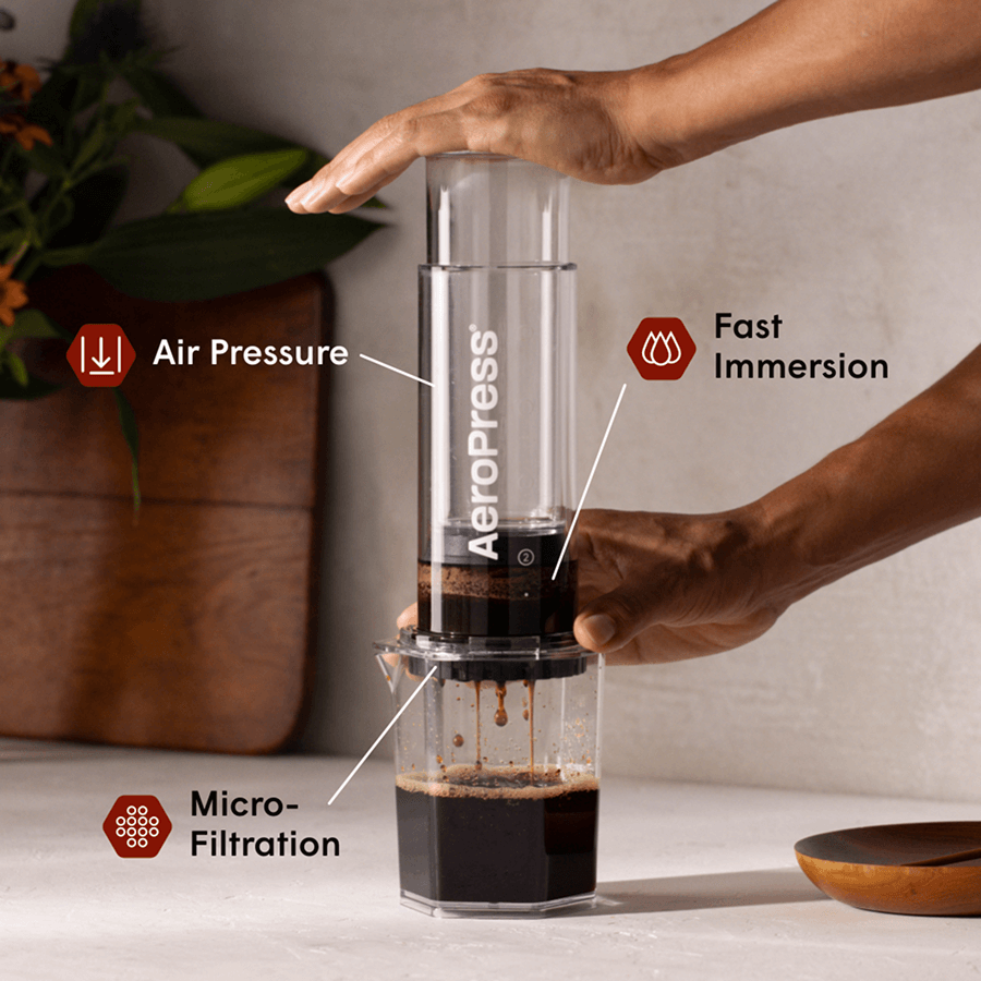 AeroPress Natural Paper Micro-Filters - XL Precision Brewing Filter Accessory