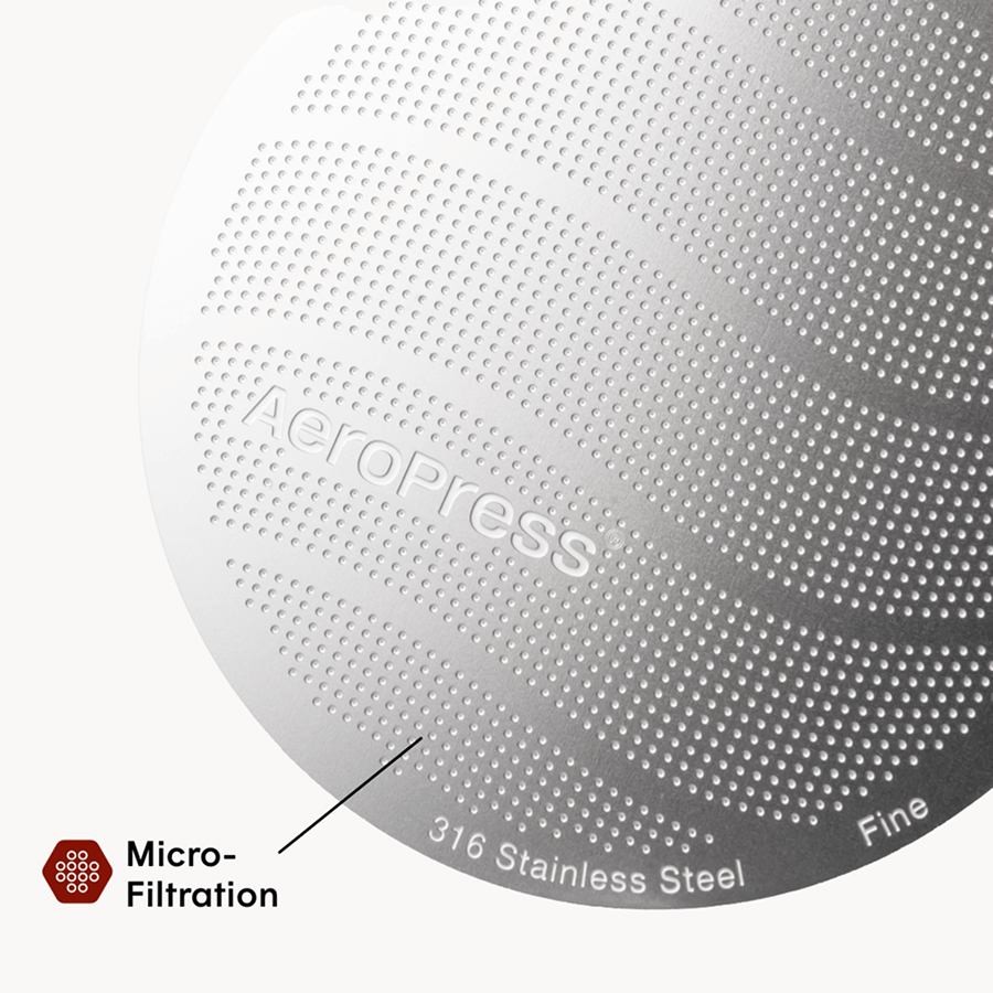 AeroPress Stainless Steel Filter - Standard Precision Brewing Filter Accessory