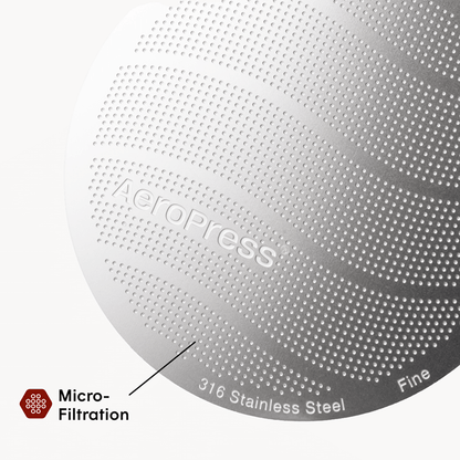 AeroPress Stainless Steel Filter - Standard Precision Brewing Filter Accessory