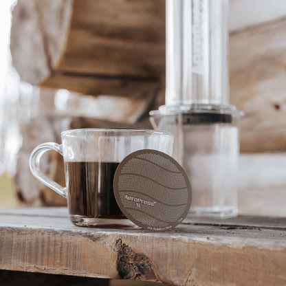AeroPress Stainless Steel Filter - XL Precision Brewing Filter Accessory