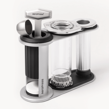 AeroPress Organizer Stand - Stainless Steel Countertop Brewing Organizer