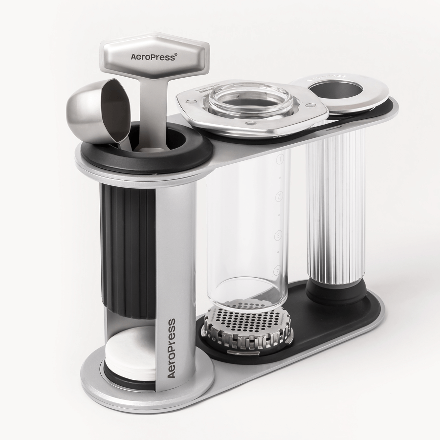 AeroPress Organizer Stand - Stainless Steel Countertop Brewing Organizer Replacement
