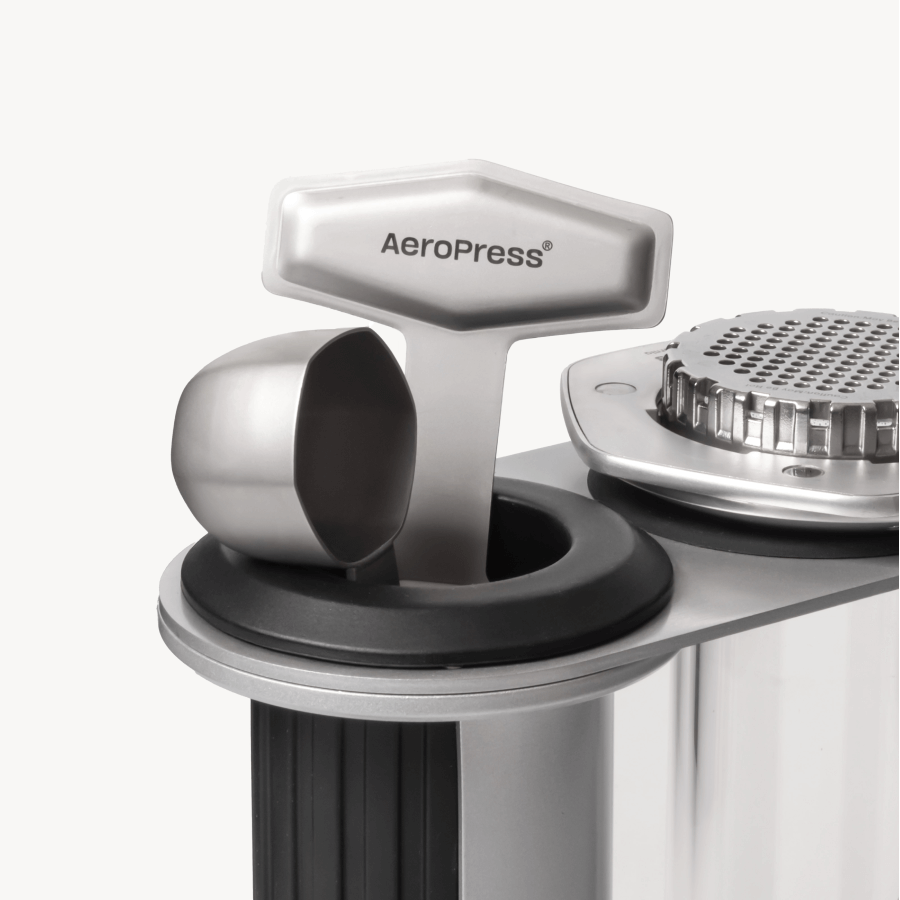 AeroPress Organizer Stand - Stainless Steel Countertop Brewing Organizer