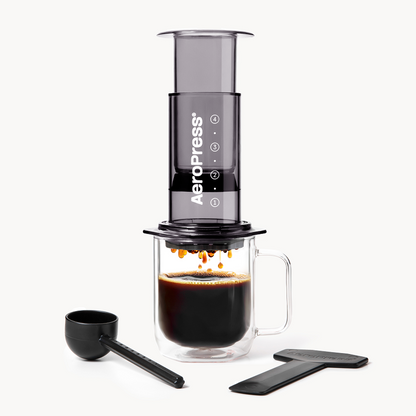 AeroPress Coffee Maker - Clear & Colors Crystal Clear Coffee Brewer