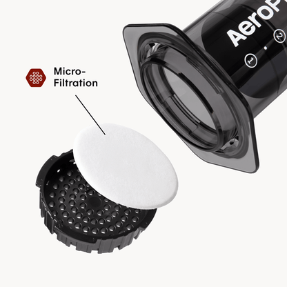 AeroPress Coffee Maker - Clear & Colors Crystal Clear Coffee Brewer