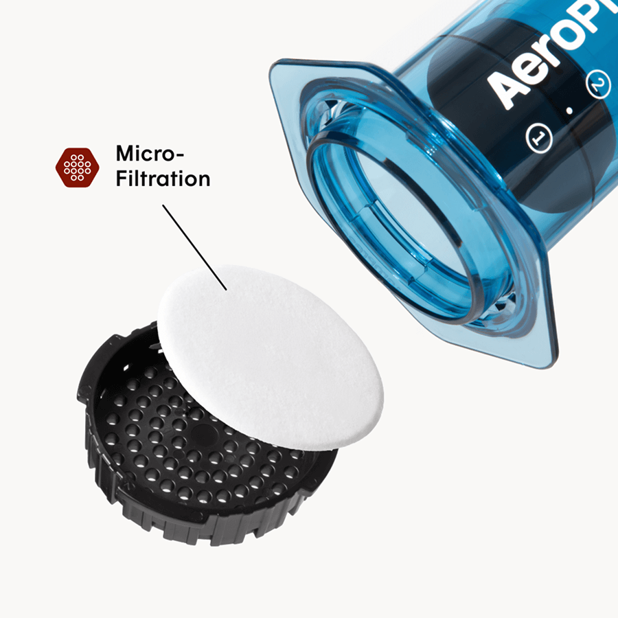 AeroPress Coffee Maker - Clear & Colors Crystal Clear Coffee Brewer