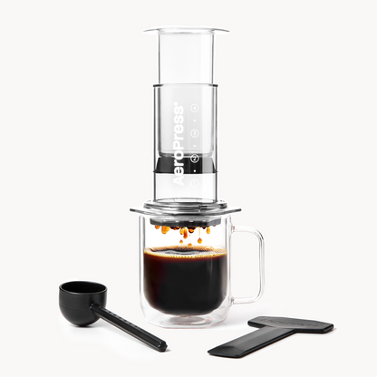 AeroPress Coffee Maker - Clear & Colors Crystal Clear Coffee Brewer